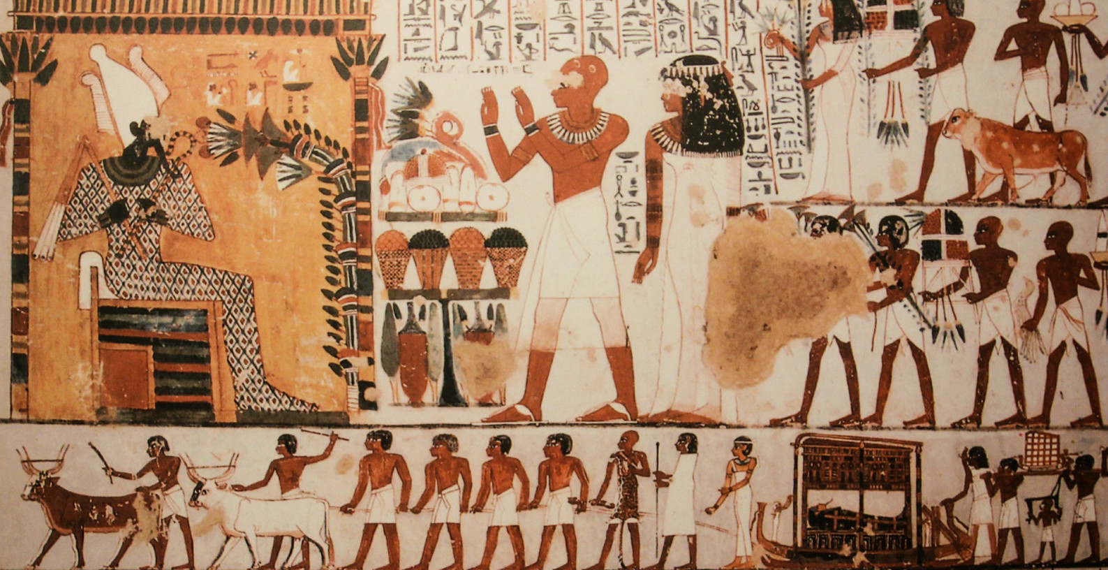 Mural egípcio